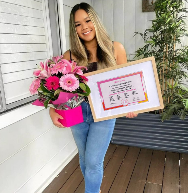 beauty school graduate